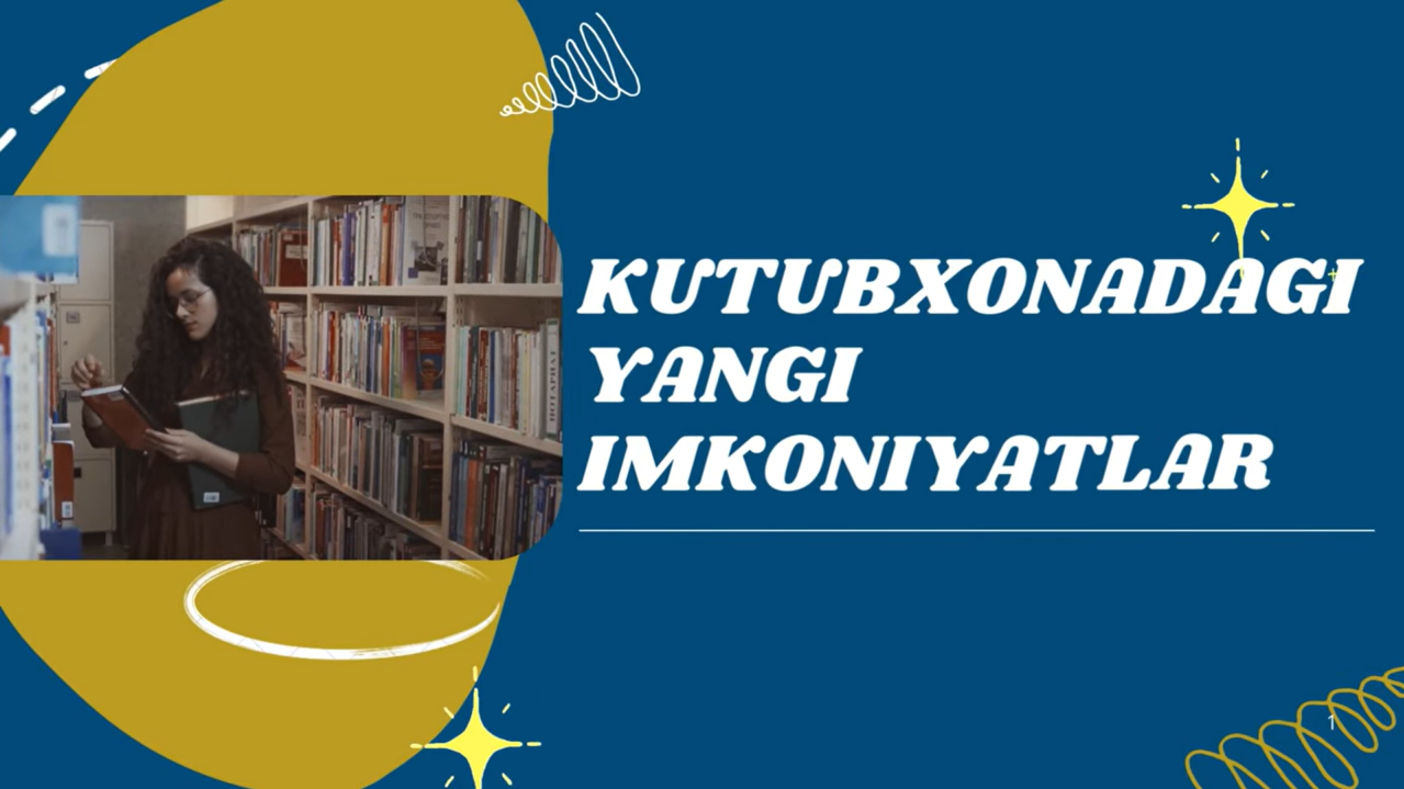 📚 Kutubxonadagi Yangi Imkoniyatlar! 🔍
